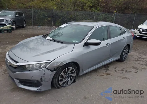 2016 Honda Civic Ex из США, поврежденный, VIN 2HGFC2F79GH571091